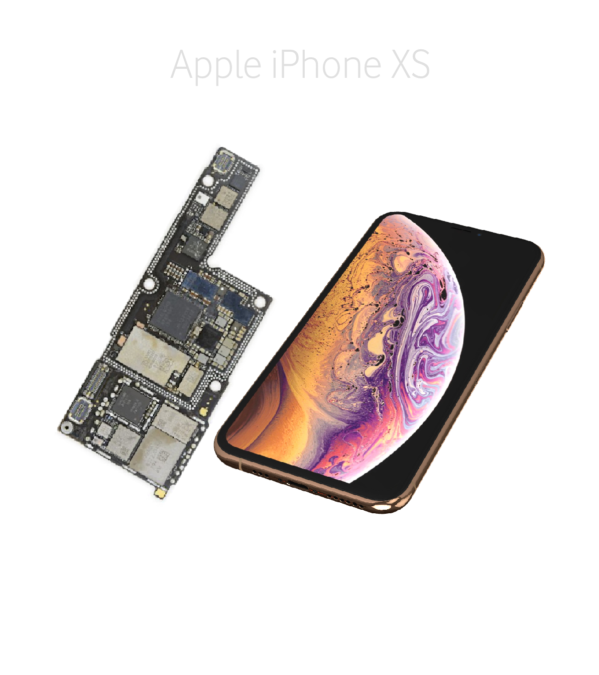 Avancerad lödning iPhone Xs