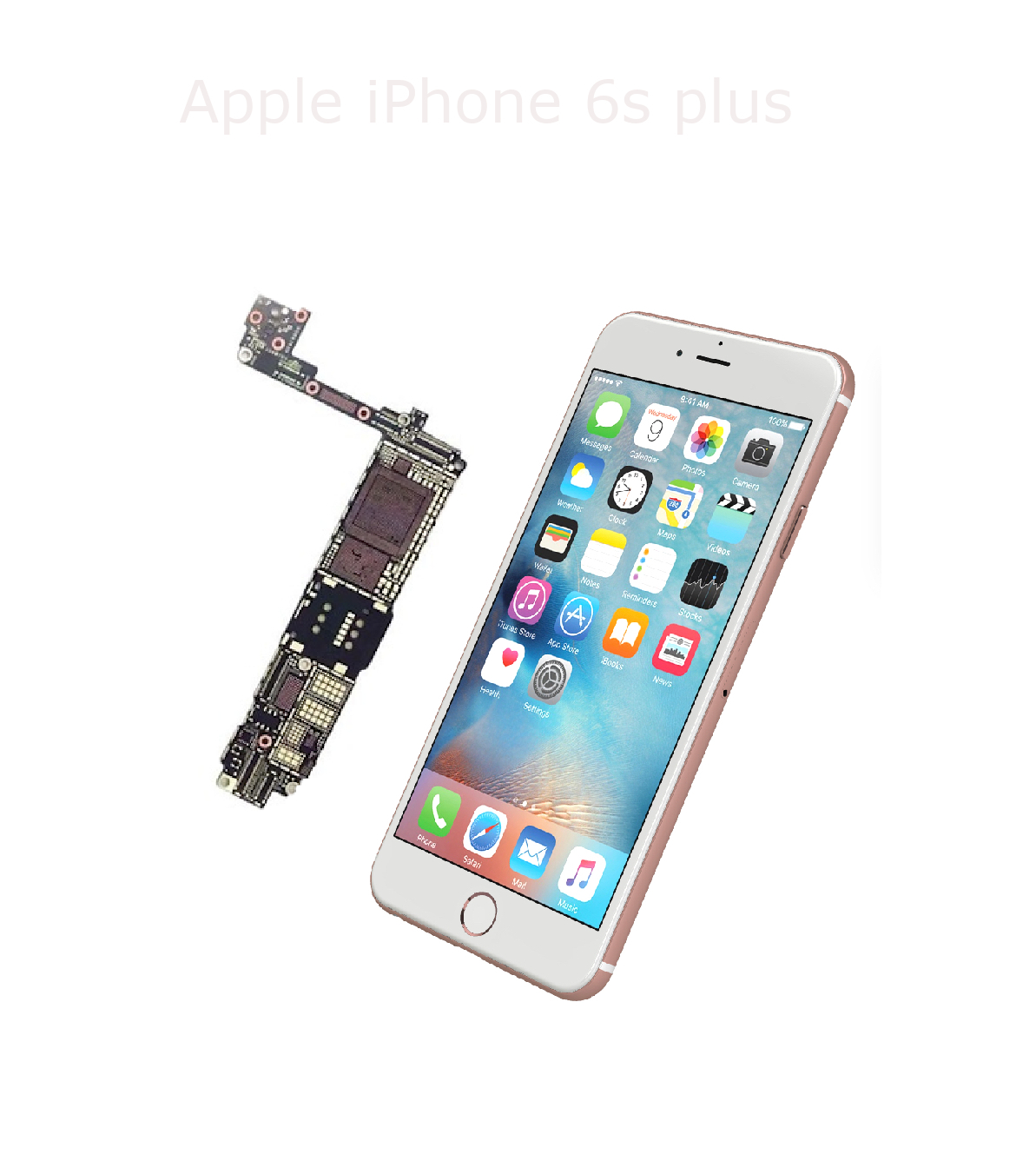 Avancerad lödning iPhone 6s plus