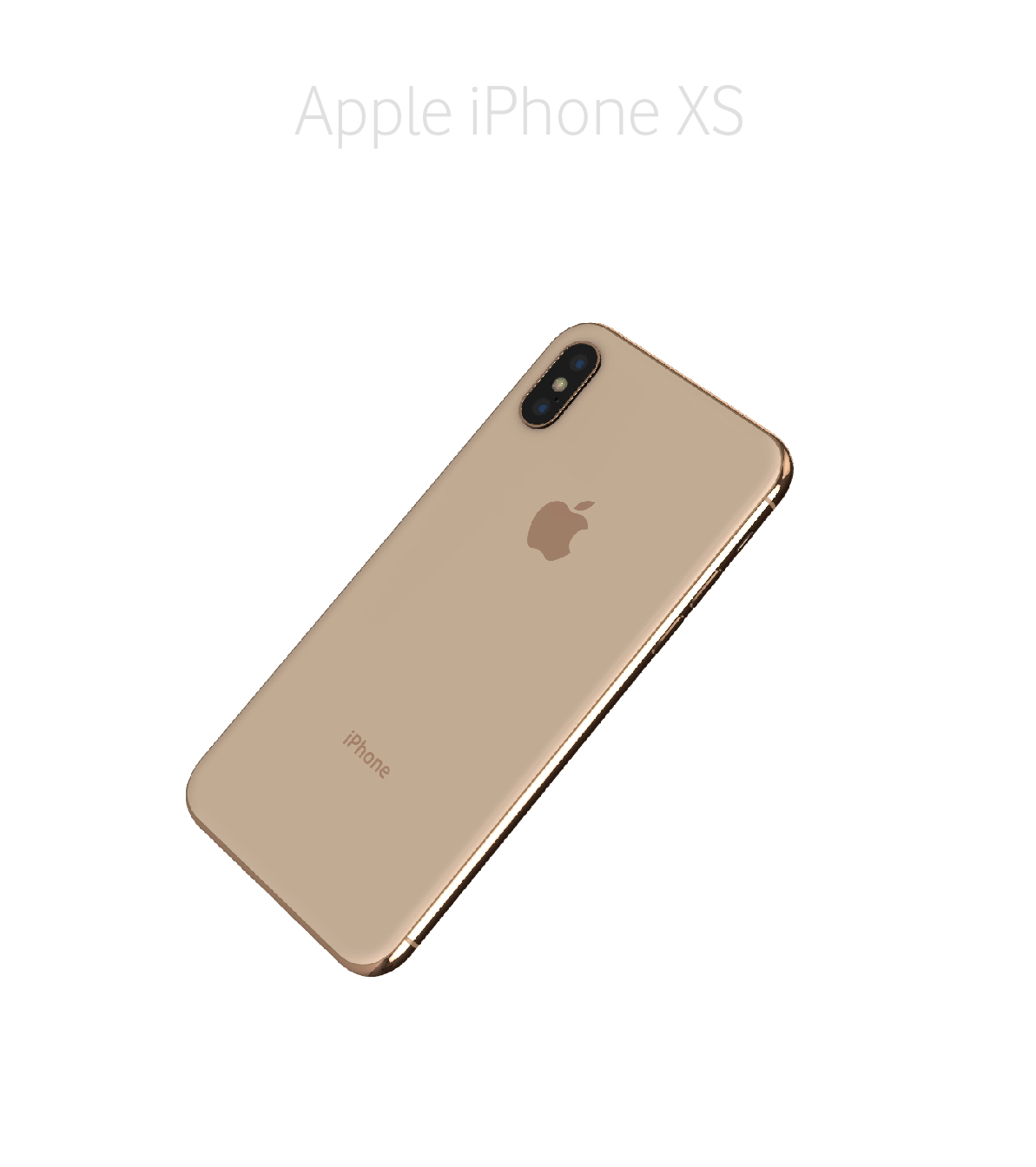 Laga glas/baksida iPhone Xs