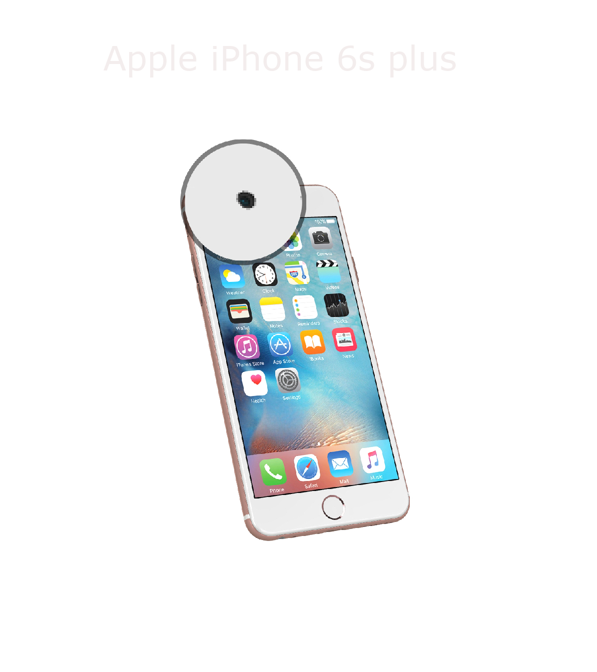 Laga kamera (selfie) iPhone 6s plus