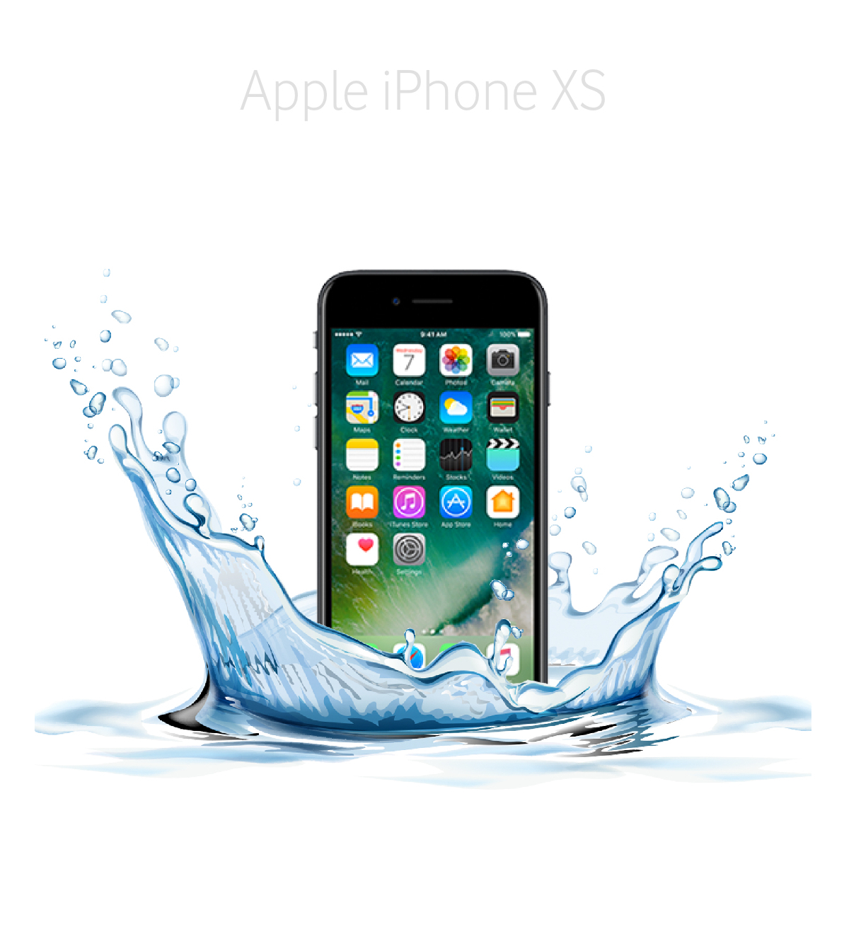 Laga fuktvattenskadad iPhone Xs