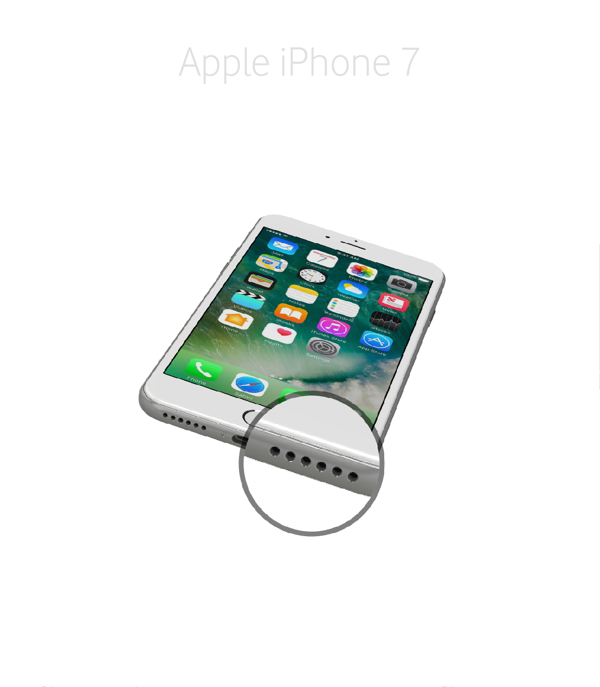 Laga högtalare iPhone 7