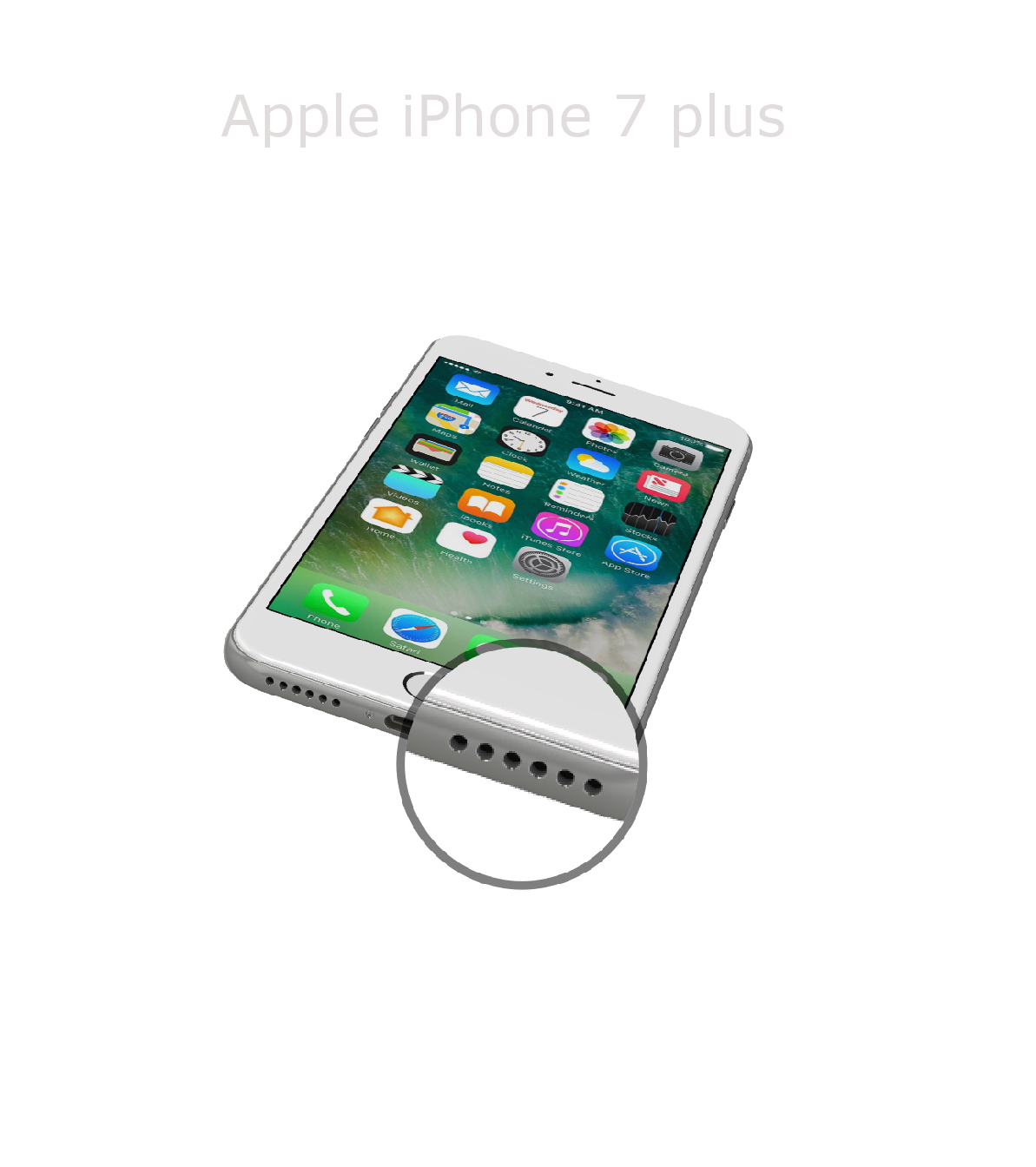 Laga högtalare iPhone 7 plus