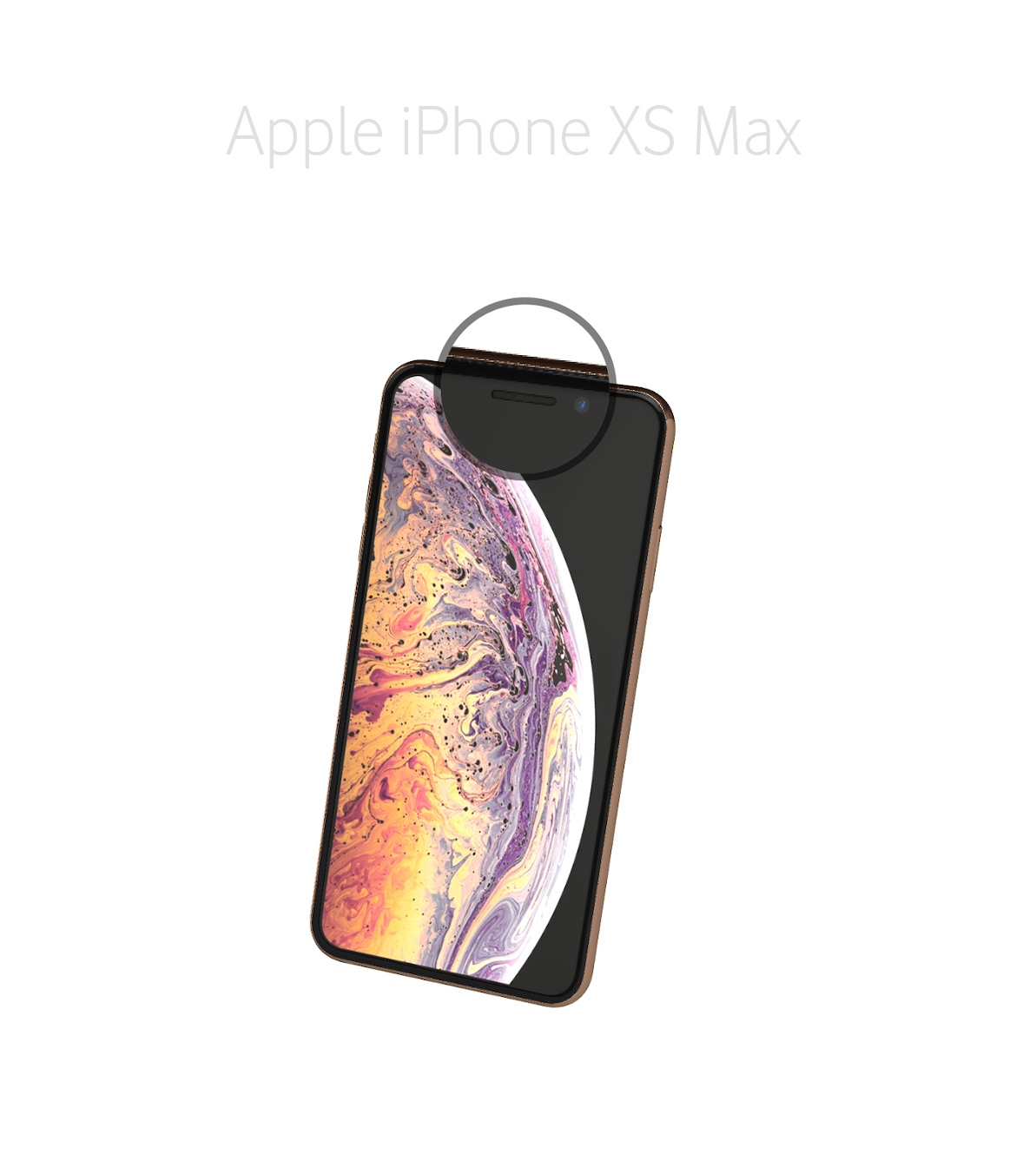 Laga kamera (selfie) iPhone Xs Max