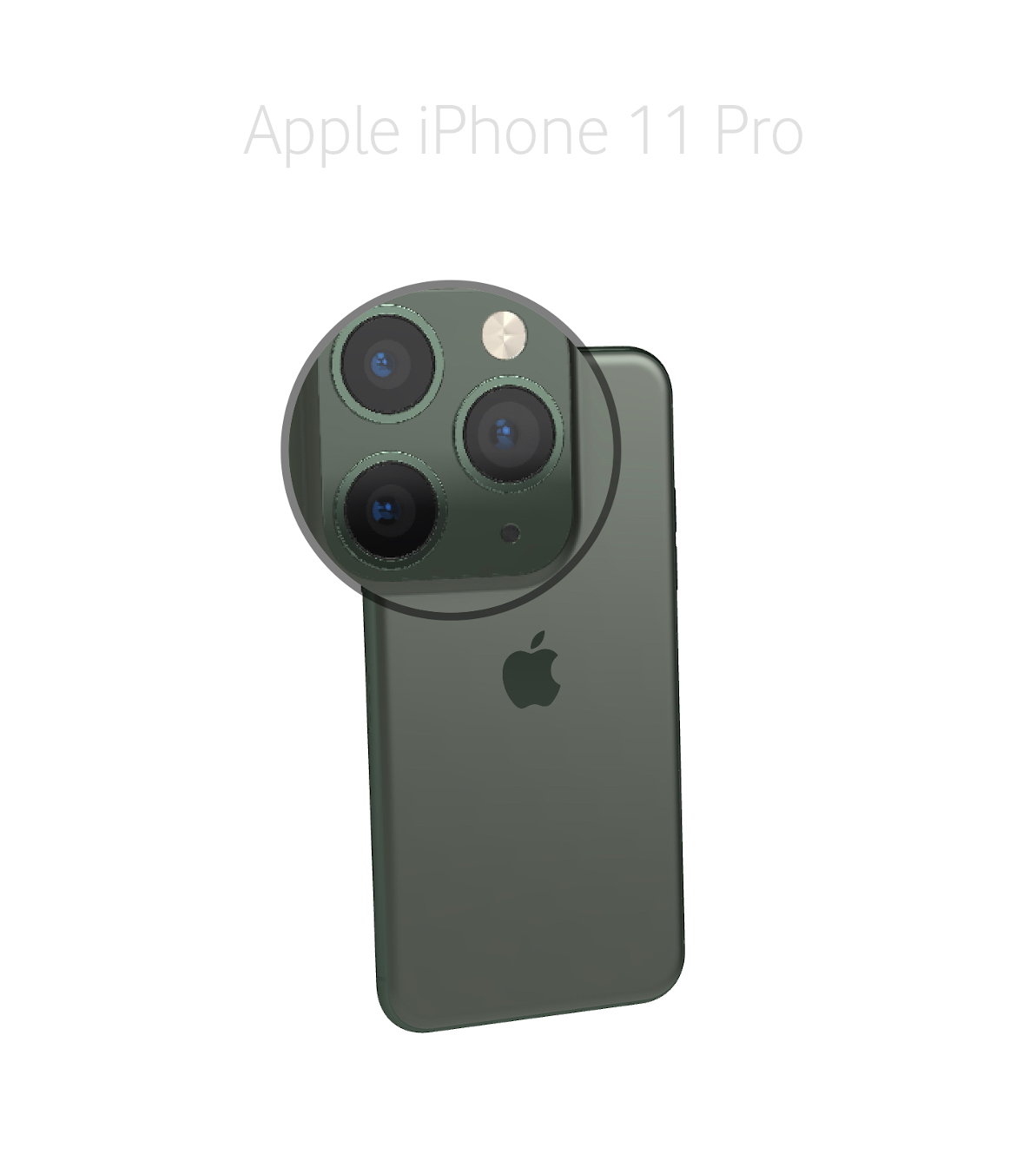 Laga mikrofon Kamera iPhone 11 Pro 