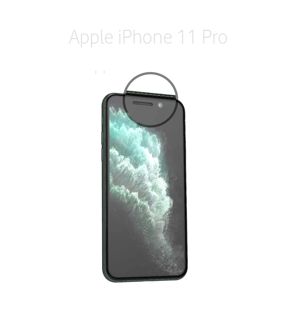 Laga samtalshögtalare iPhone 11 Pro 