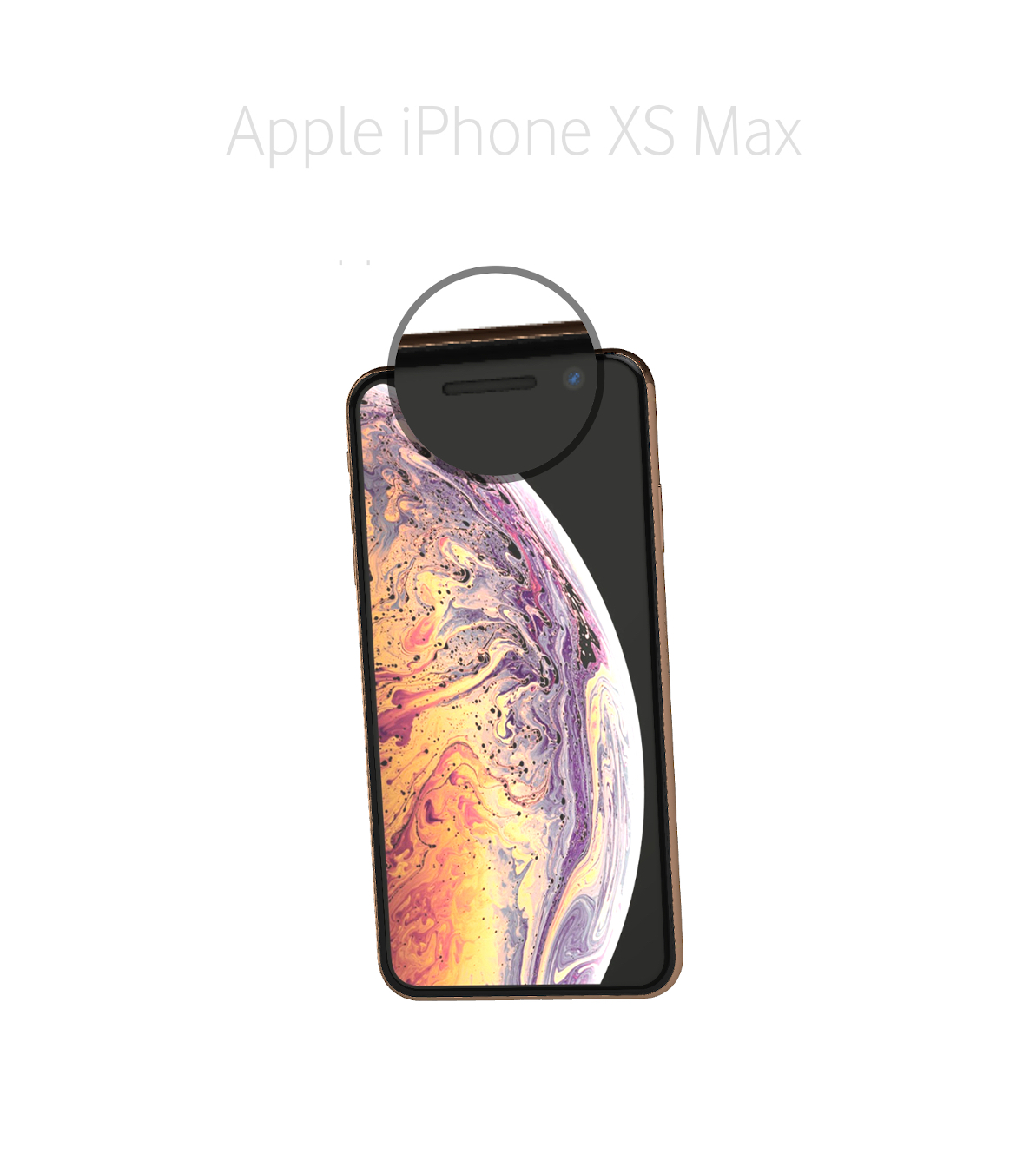 Laga samtalshögtalare iPhone Xs Max