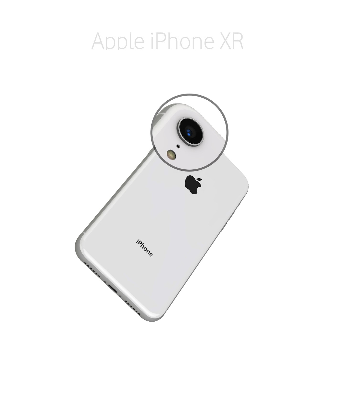 Laga mikrofon kamera iPhone XR