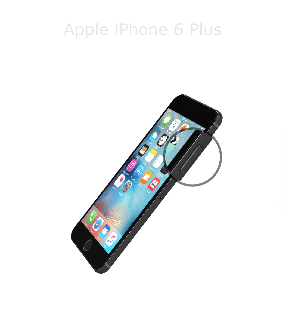 Laga powerknapp iPhone 6 plus