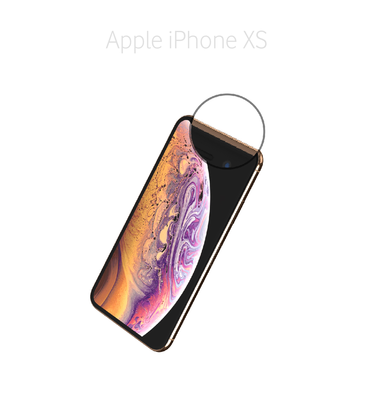 Laga samtalshögtalare iPhone Xs