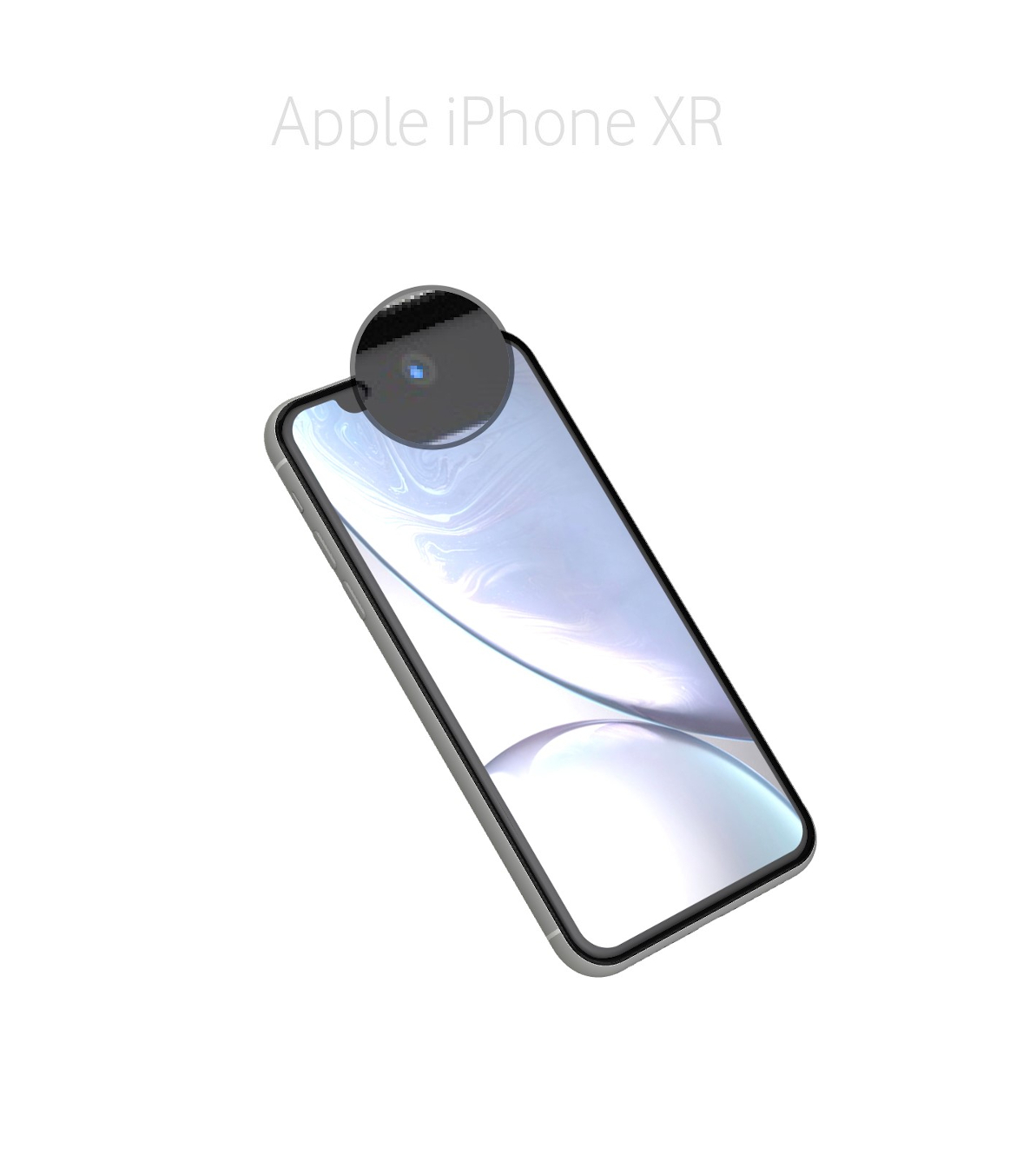 Laga kamera (selfie) iPhone XR