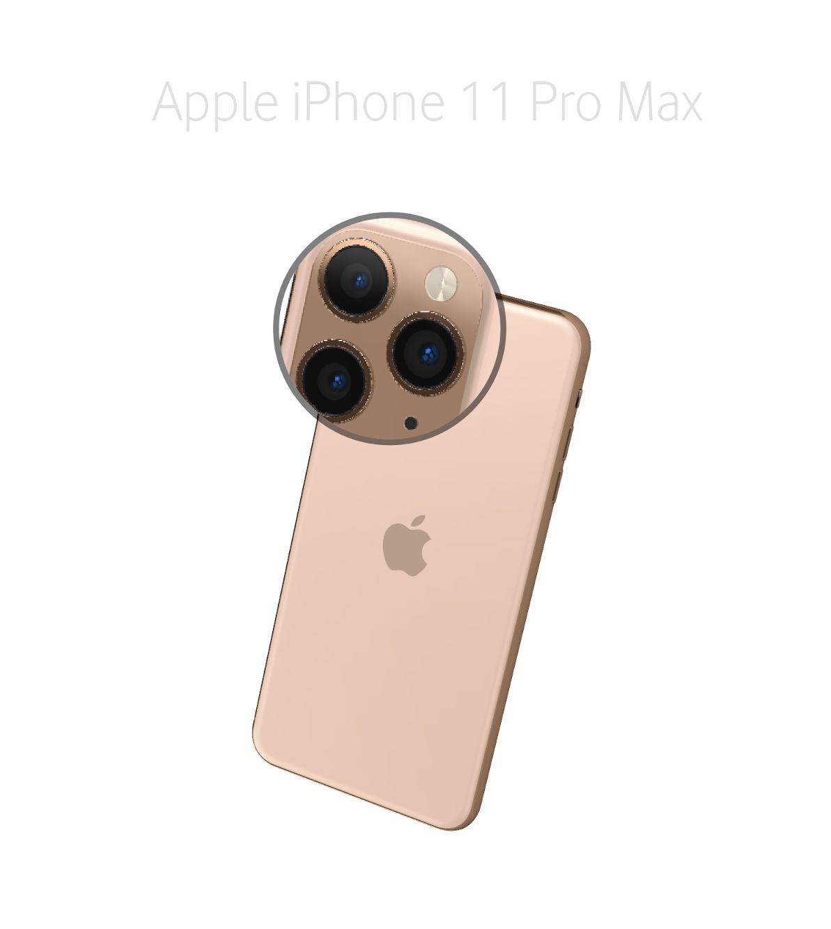 Laga mikrofon Kamera iPhone 11 Pro Max