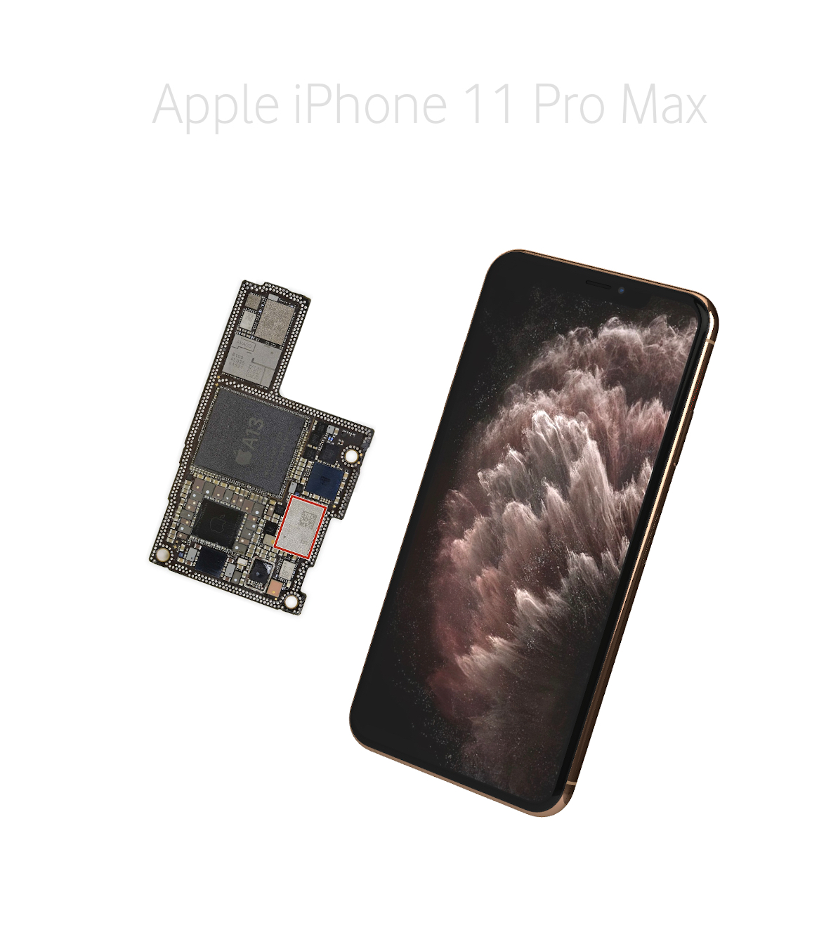 Avancerad lödning iPhone 11 Pro Max