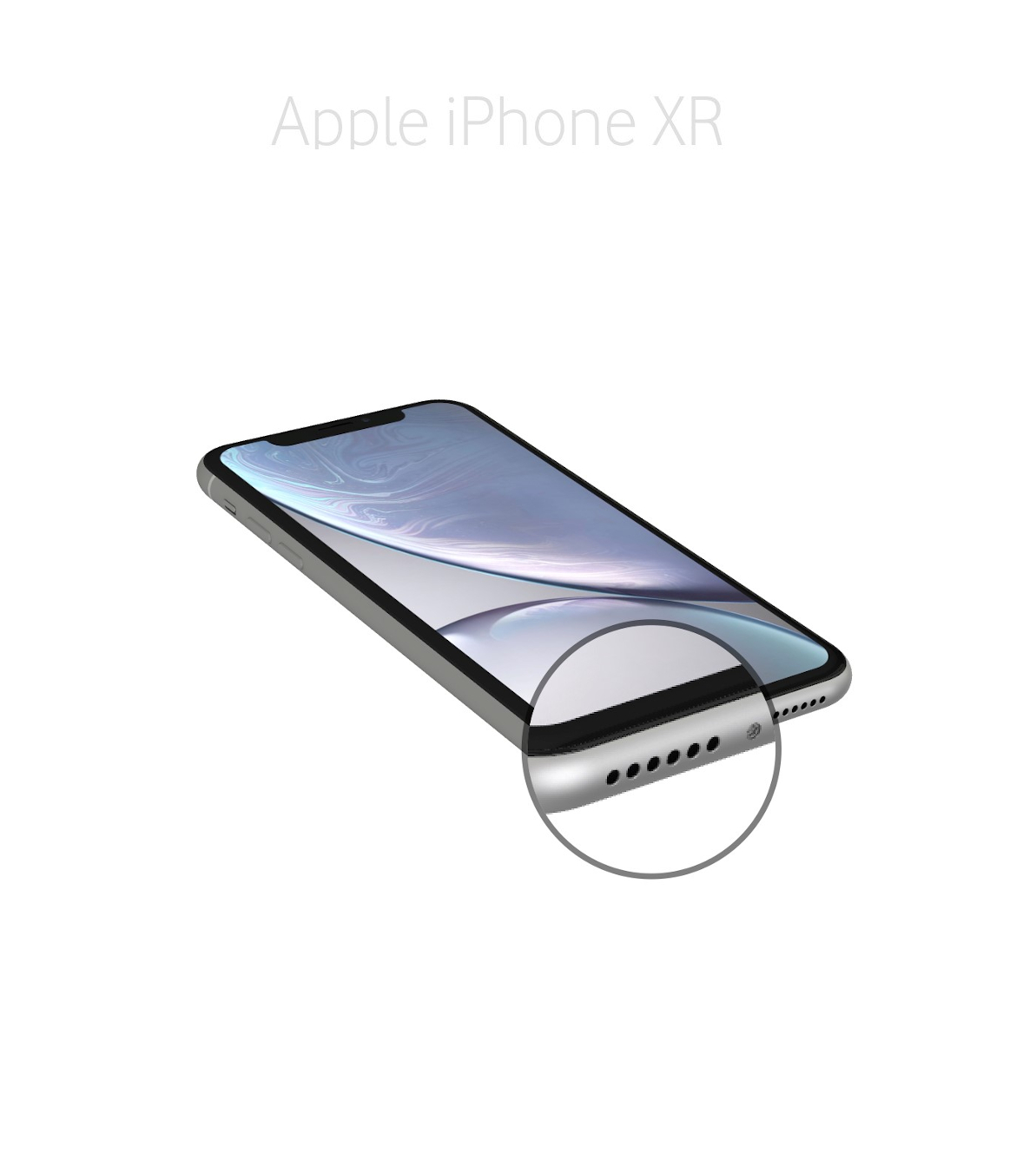 Laga samtalsmikrofon iPhone XR