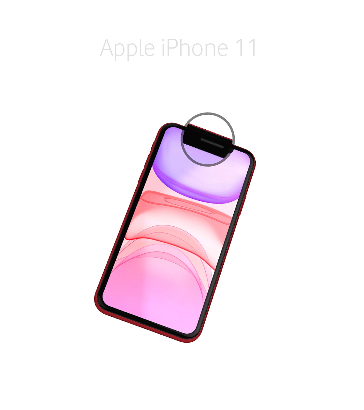 Laga samtalshögtalare iPhone 11